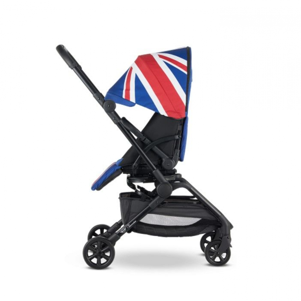 Коляска прогулочная Easywalker Turn by Mini, Union Jack (Британский флаг)