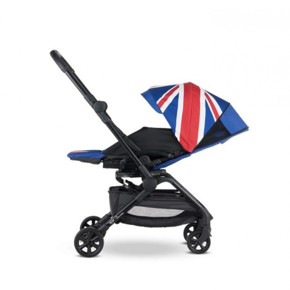 Коляска прогулочная Easywalker Turn by Mini, Union Jack (Британский флаг)