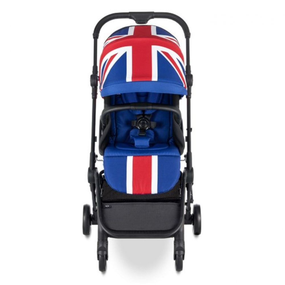 Коляска прогулочная Easywalker Turn by Mini, Union Jack (Британский флаг)