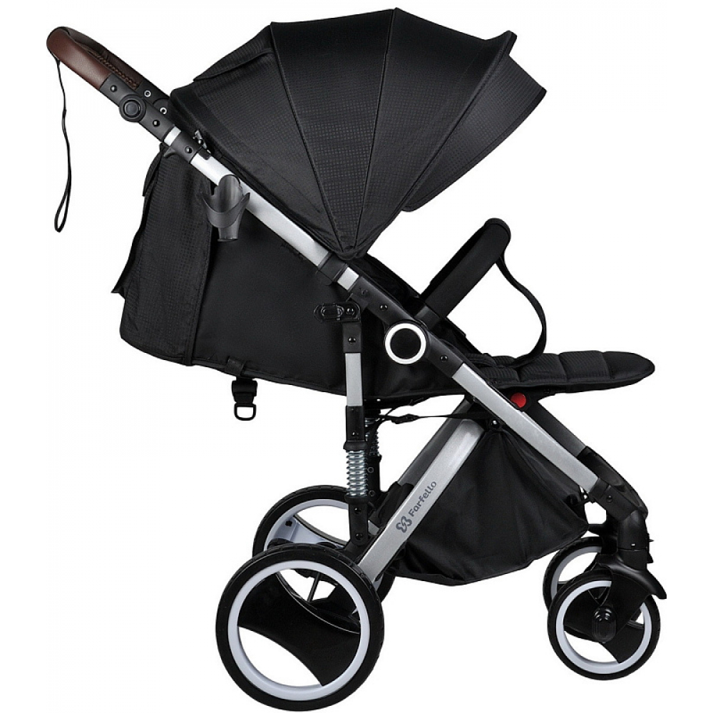Детская прогулочная коляска Farfello Bino Angel Plus чёрный