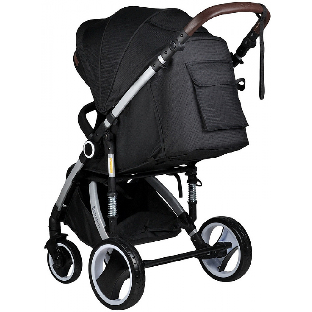 Детская прогулочная коляска Farfello Bino Angel Plus чёрный