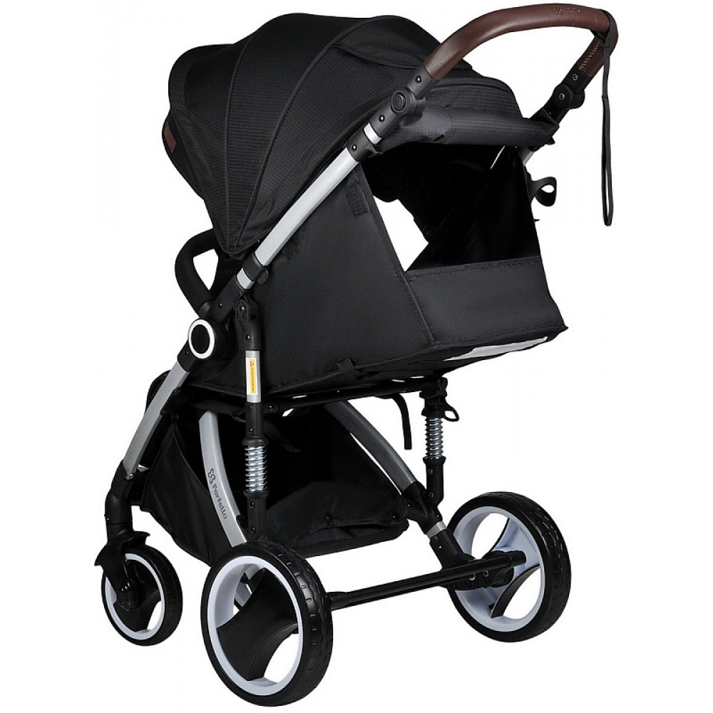 Детская прогулочная коляска Farfello Bino Angel Plus чёрный