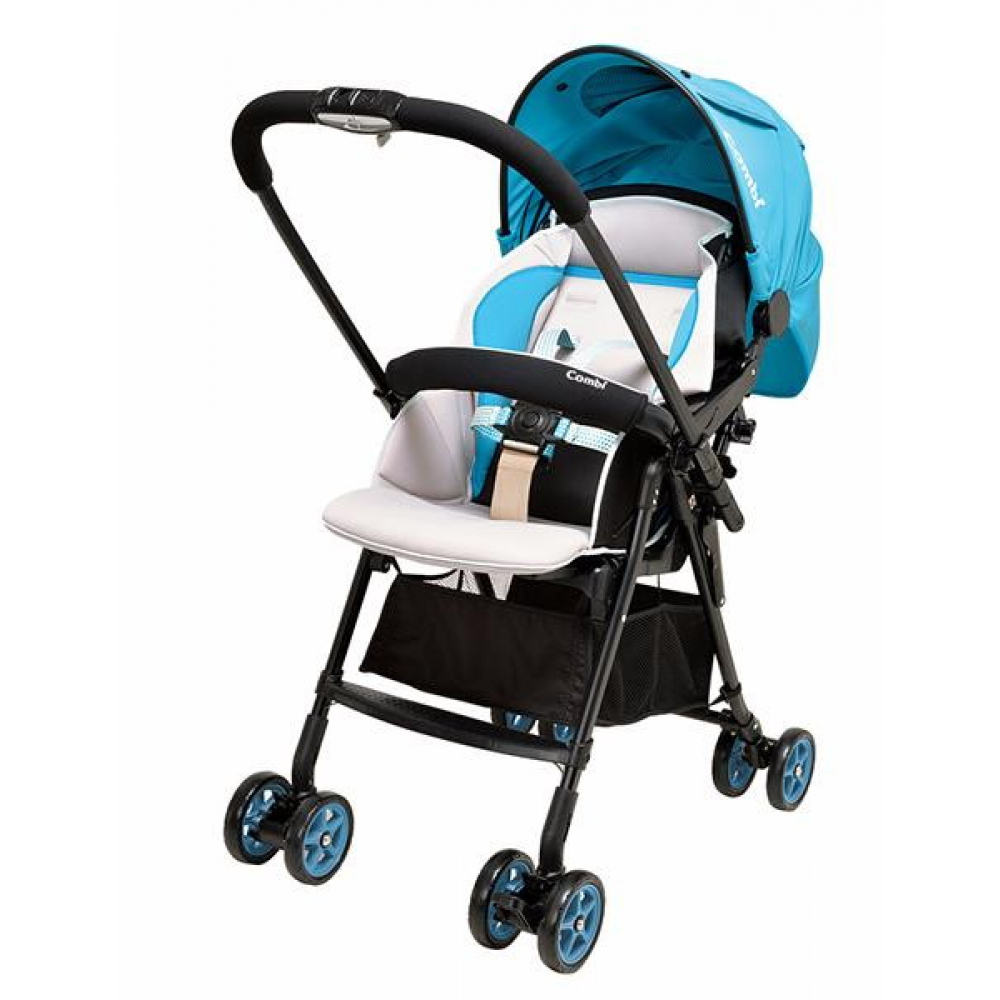 Прогулочная коляска Combi Well Comfort Blue (голубая)