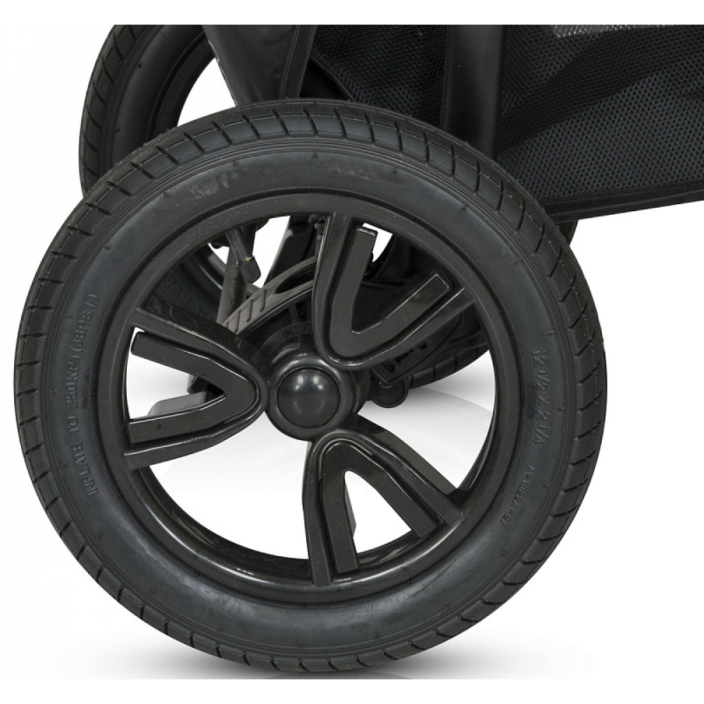 Детская коляска Verdi Sonic plus Pro 3 в 1 04 чёрно-золотой