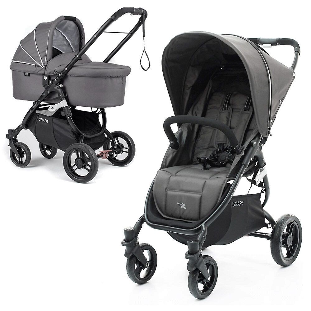 Коляска 2 в 1 Valco Baby Snap 4, Dove Grey (Графит)