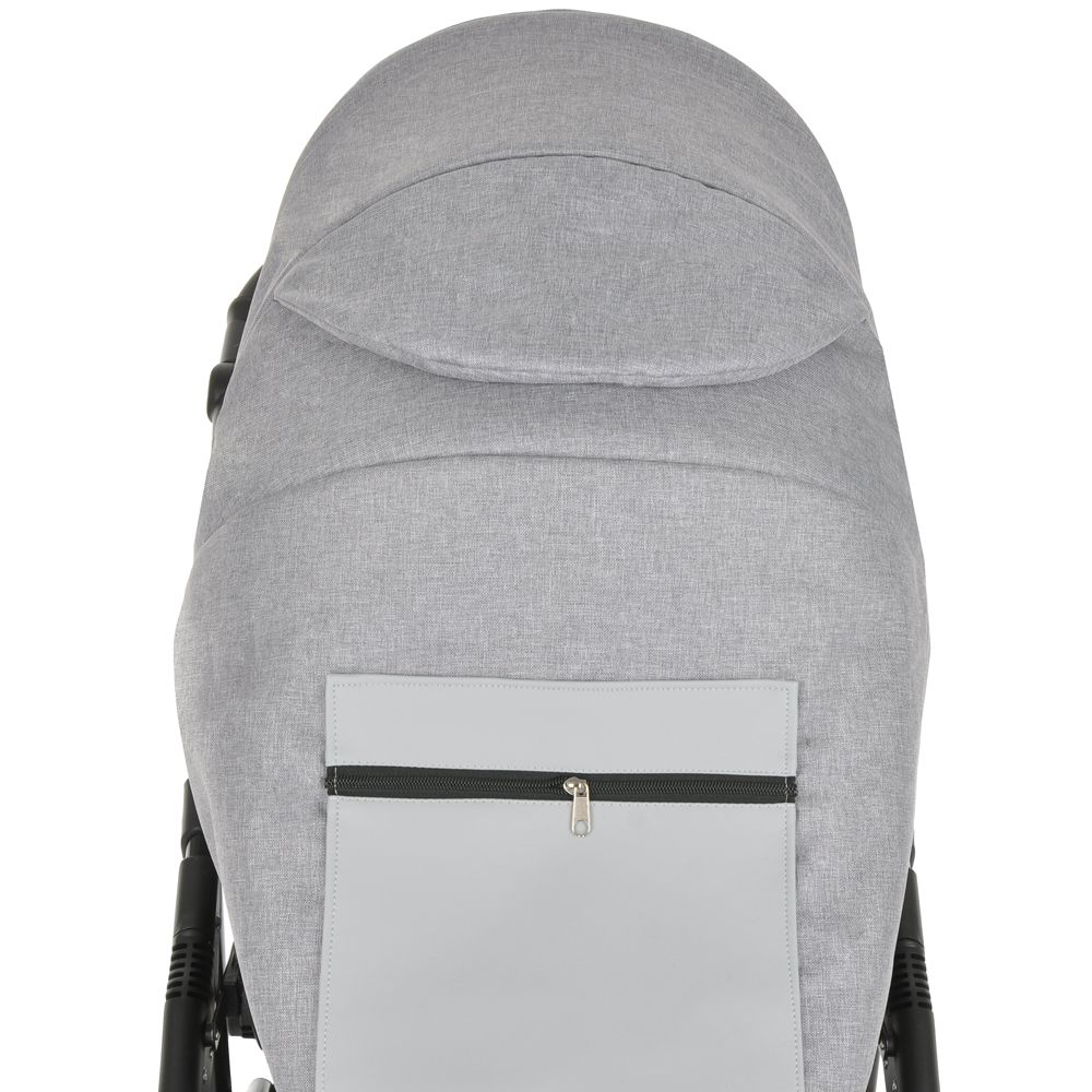 Коляска 2 в 1 Pituso Nino, Silver Mountain / Grey (Светло-серый)