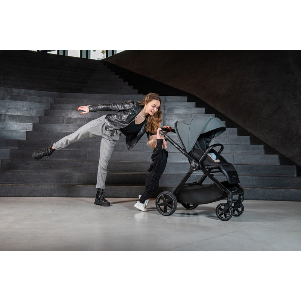 Детская прогулочная коляска Espiro Only Way Air 2023 Графит (Graphite Anthracite 117)