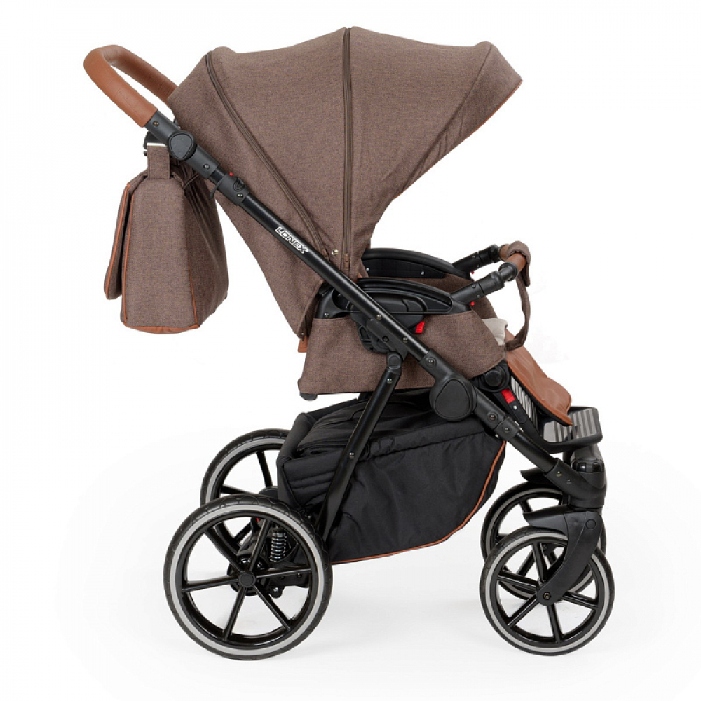 Детская коляска Lonex Pax Eko Pro 2 в 1 01 Mokka