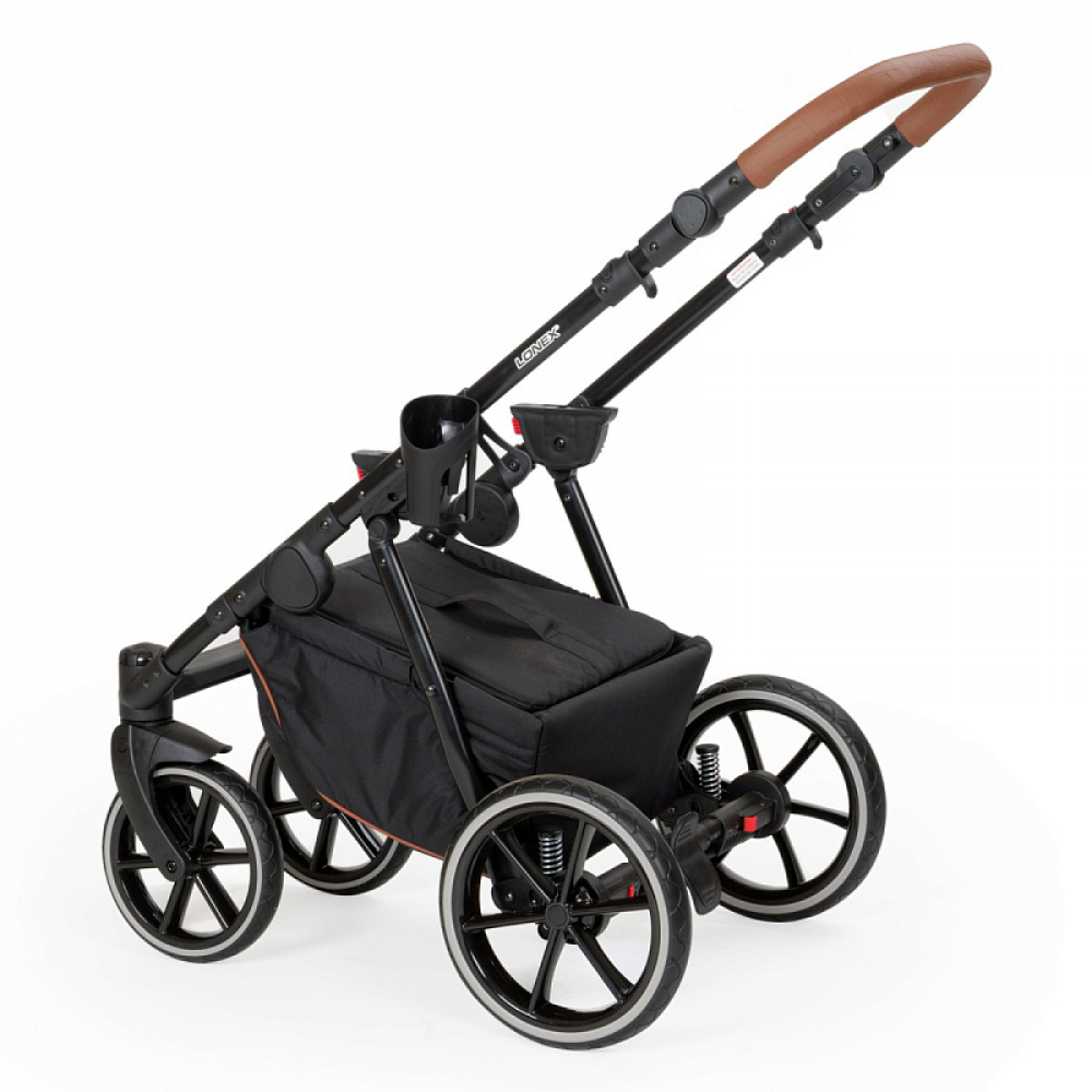 Детская коляска Lonex Pax Eko Pro 2 в 1 01 Mokka