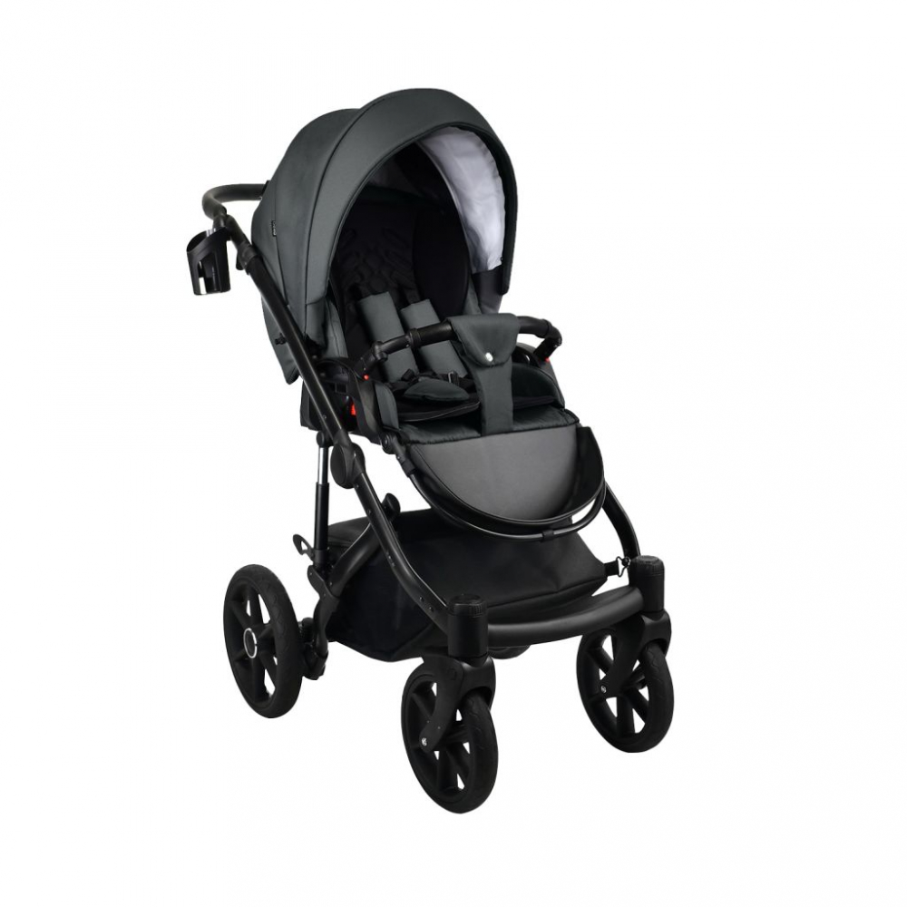 Коляска 2 в 1 Bexa Line Pastel, L 16 (Графитовый)